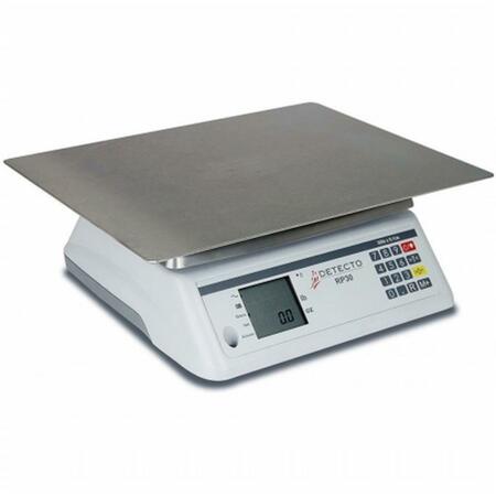 CARDINAL SCALE Square Digital Ingredient Scale with Platter - 13 x 17 in. RP30S